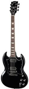 Электрогитара Gibson SG Standard Ebony with Soft Case