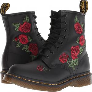 Ботинки Dr. Martens 1460 Vonda на шнуровке, черный