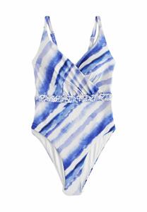 Купальник Next Swimsuit, Cream Blue Tie Dye/Blue