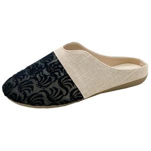 Puppytown Тихие, устойчивые к запахам и истиранию закрытые тапочки для женщин черные, цвет Black