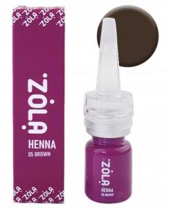 Пудра для бровей Zola Henna, 05 Brown, 5 г Project Lashes