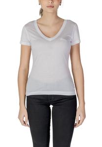 Футболка женская GUESS с V-образным вырезом, белый