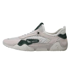 BECK Кроссовки Wild Echo Collection нескользящие износостойкие дышащие унисекс бело-зеленые, цвет White Green