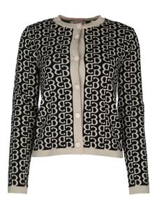 Кардиган на пуговицах с монограммой I BLUES, черный