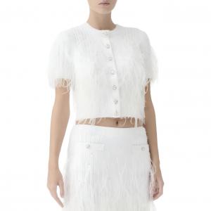 CHANEL SS25 Вязаный свитер Women's White