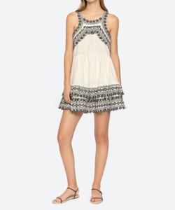 Платье-мини Amina в бежевом цвете SEA