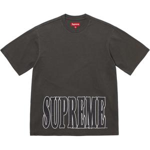 Футболка FW25 WEEK5 Cracked Stretch с коротким рукавом Unisex Supreme, черный