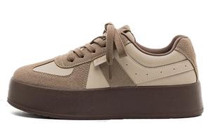 Кроссовки WARRIOR Skateboarding Shoes Women's Low-top, коричневый