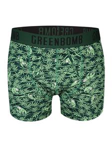 Боксеры GREENBOMB Animal Sloth Weed, цвет Green/Light green
