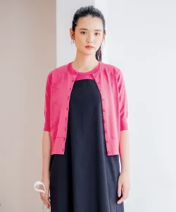 Кардиган MINA с коротким рукавом Suite, цвет Old Rose [014]