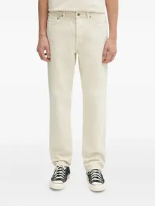 Джинсы с вышитыми заплатками Ksubi, нейтральный