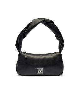 Сумка-хобо HUGO Mel, черный