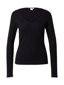 QS Лонгслив в черном цвете