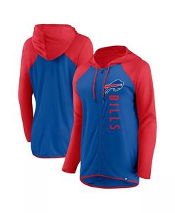 Женская королевская красная толстовка с капюшоном Buffalo Bills Forever Fan Full-Zip Fanatics