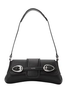 HUGO Плечевая сумка 'Jaina' в черном цвете