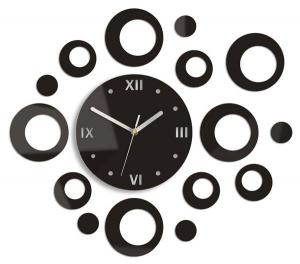 Настенные часы ModernClock Ring, 47x55x4 см, бронзовый