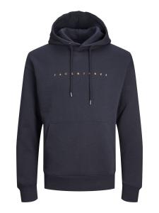 Толстовка с капюшоном Jack & Jones Plus Sweatshirt Star, ночной синий