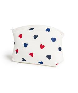 Трехцветный мешочек в форме сердца