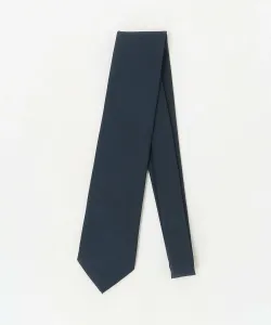 Галстук Стефано Биджи в елочку United Arrows, цвет Navy