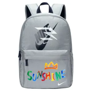 Nike Полиэстеровый рюкзак унисекс светло-серый волчий, Sunshine