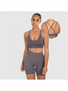 SMILODOX спортивный бюстгальтер Katrin антрацитового цвета