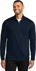 Мужская толстовка Port Authority Dry Zone UV Micro-Mesh с четвертью молнии