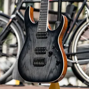 Ibanez Limited Run Prestige RGR5221B Axe Palace Exclusive - Прозрачный серый градиент