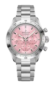 Часы Zenith Chronomaster sport pink ограниченная серия 41 мм