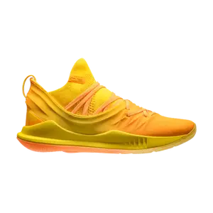 Кроссовки Curry 5 Under Armour, желтый