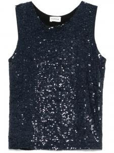 P.A.R.O.S.H. топ с пайетками, синий