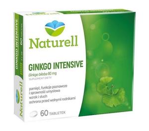Подготовка к памяти и концентрации Naturell Ginko Intensive, 60 шт