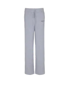 Джоггеры из трикотажа Balmain, серый