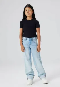 Джинсы прямого кроя с отворотом Name It, Light Blue Denim