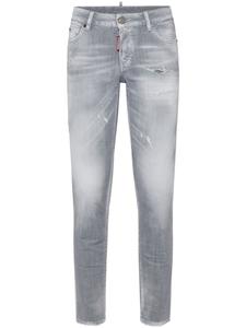 Джинсы средней посадки DSQUARED2 Jennifer, серый
