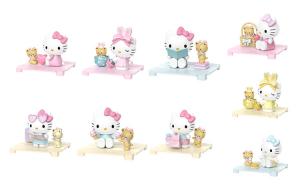 Hello Kitty Sweetheart Playmate Collection Mystery Boxes Single Mystery Box/Full Box 8 Pcs TOP TOY