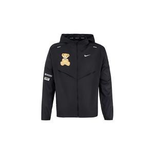 Nike Дышащая быстросохнущая одежда с защитой от солнца для мужчин черная, Black