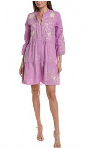 Платье Frankie Tierd Field в фиолетовом цвете Johnny Was