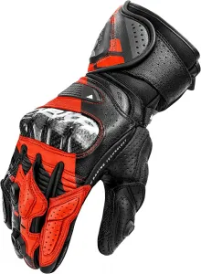 Мотоциклетные перчатки SHIMA RS-3, женские, кожаные, длинные, летние, защитные, для использования с сенсорным экраном, кожаные, вентилируемые, с усиленными стеклоочистителями (женские, розовые, XS), Men's - Red Fluo