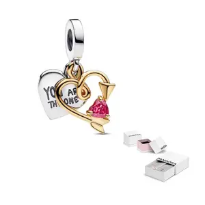 Pandora Позолоченные кулоны Women's Multicolor