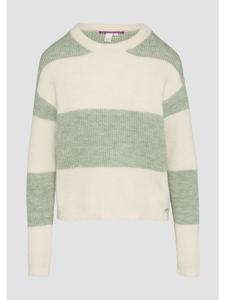 Вязаный свитер в цвете 72G0_sage green QS