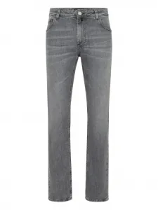 Джинсы с пятью карманами Billionaire, серый