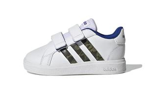 Кроссовки adidas neo GRAND COURT Toddler Shoes TD Low-top White/Blue/Green