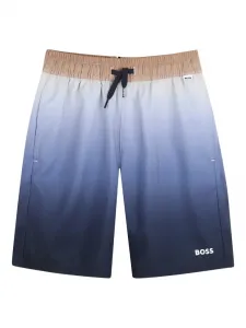 Шорты в рубчик Boss Kidswear, синий