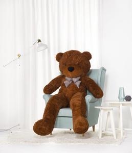 Gustaw Teddy Bear, Большой плюшевый мишка Classico, шоколадный, 190 см Miś Gustaw