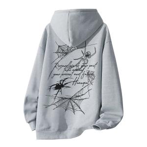 Толстовка Unisex Hooded Moderate Heavyweight HUANQIU, светло-серый