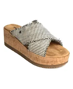 Женские босоножки-котурны Posey Crossband Minnetonka, мультиколор