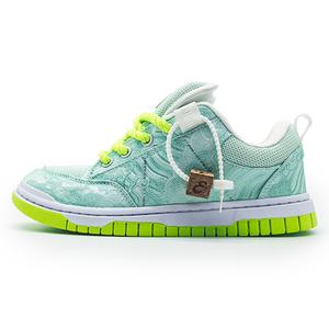 SUPSTORM Кроссовки для скейтбординга унисекс, низкие, белые/зеленые