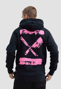 Худи Distorted People INKED BLADES, Black