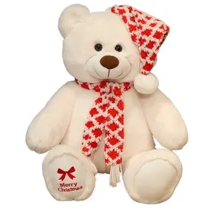 Плюшевая кукла мишка 50 см высота Tranquility and elegance, белый