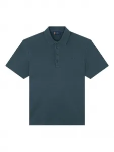 Поло с вышивкой в виде волн Paul & Shark, синий